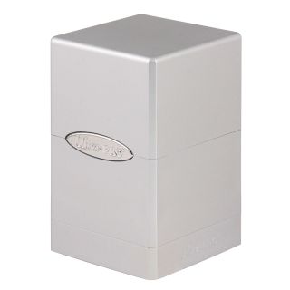 Ultra Pro Metallic Silver Satin Tower (84850)