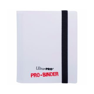 Ultra Pro 2-Pocket PRO Binder in White