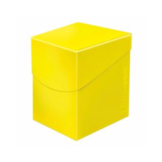 Ultra Pro Eclipse PRO 100+ Lemon Yellow Deck Box (85690)