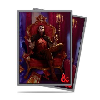 Ultra Pro Dungeons & Dragons Count Strahd von Zarovich Standard Sized Deck Protector Sleeves - 50ct