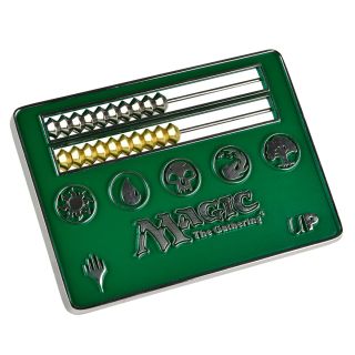 Ultra Pro Green Abacus Life Counter for Magic - The Gathering - Card Size (86704)
