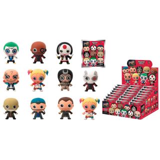 Suicide Squad Laser Cut Figural Keyring 24pc Bmb Ds (O/A) 24ct. (APR168735)