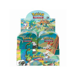 Pokémon TCG: Galar Pals Mini Tin Display 10ct. - SPANISH