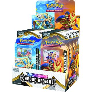 Pokemon TCG: Sword & Shield 2 'REBEL CLASH' Theme Deck Display 12ct.  - SPANISH