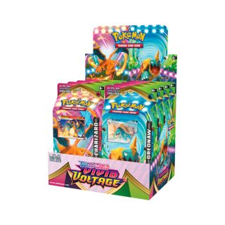 Pokémon TCG: Sword & Shield 4 - Vivid Voltage  Theme Decks DISPLAY ESPAÑOL