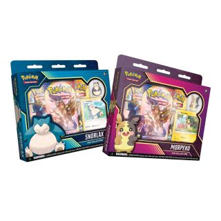 Pokémon TCG: Snorlax / Morpeko Pin Collection Display 8ct. - SPANISH
