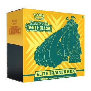 Pokémon TCG: Sword & Shield 2 - Rebel Clash Elite Trainer Box INGLÉS