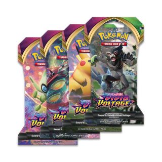Pokémon TCG: Sword & Shield 4 Vivid Voltage Sleeved Booster - ENGLISH