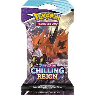 Pokémon TCG: Sword & Shield 6 - CHILLING REIGN Sleeved Booster - ENGLISH