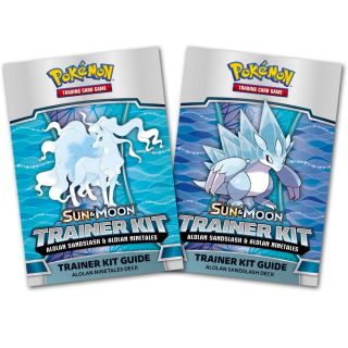 Pokémon TCG: Sun & Moon Trainer Kit - Alolan Sandslash & Alolan Ninetales Display 8ct. - ENGLISH