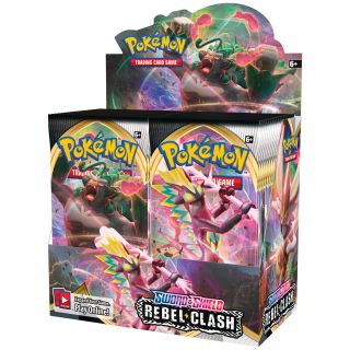 Pokémon TCG: Sword & Shield 2 'REBEL CLASH' Booster Display 36ct. - ENGLISH