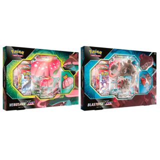 Pokémon TCG:  Venuasur/Blastoise VMAX Battle Box Master Case 6ct. - ENGLISH