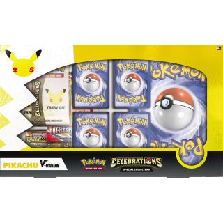 Pokémon TCG: Celebrations Special Collection - Pikachu V-UNION MASTER CASE 6ct.