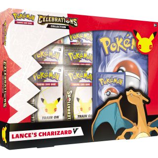 Pokémon TCG: Celebrations Collections Lance's Charizard V & Dark Sylveon V - MASTER CASE 6ct.