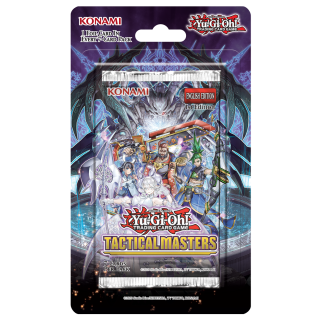 Yu-Gi-Oh! TCG 'TACTICAL MASTERS' blister pack - ENGLISH