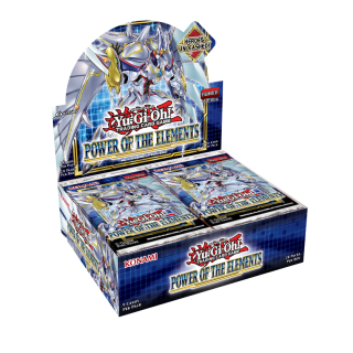 Yu-Gi-Oh! TCG: 'POWER OF THE ELEMENTS' booster display 24ct - ENGLISH ** Special Offer **