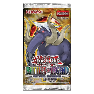 Yu-Gi-Oh! TCG: 'Battles of Legend: Crystal Revenge' blister pack - ENGLISH ** Special Offer **