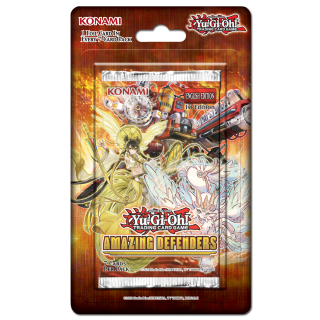 Yu-Gi-Oh! TCG 'AMAZING DEFENDERS' blister pack - ENGLISH