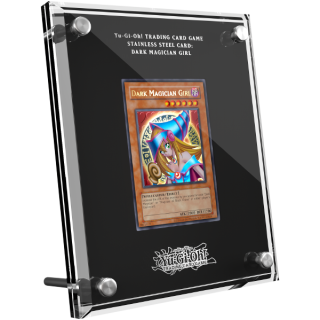 Yu-Gi-Oh! TCG Stainless Steel Card: Dark Magician Girl - NET PRICE