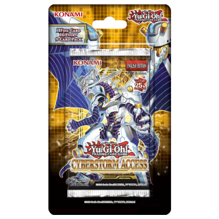 Yu-Gi-Oh! TCG Cyberstorm Access blister pack - ENGLISH