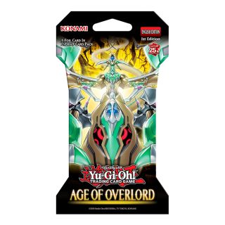 Yu-Gi-Oh! TCG "Age Of Overlord" Sleeved Booster Pack - ENGLISH