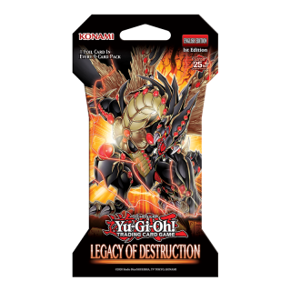 Yu-Gi-Oh! TCG "Legacy of Destruction" Sleeved Booster Pack - ENGLISH
