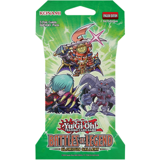 Yu-Gi-Oh! TCG "Battles of Legend: Glorious Gallery" Sleeved Booster Master Case 240ct. - ENGLISH