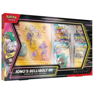 Pokémon TCG: Iono’s Bellibolt ex Premium Collection Master Case 6ct. - SPANISH
