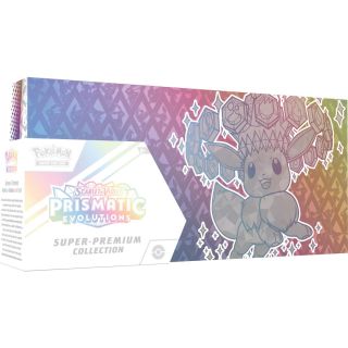 Pokémon TCG: Scarlet & Violet 8.5 - "Prismatic Evolutions" Super-Premium Collection Master Case 4ct. - ENGLISH