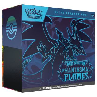 Pokémon TCG: Mega Evolution 2 - "Phantasmal Flames" Elite Trainer Box Master Case 10ct. - ENGLISH