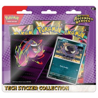 Pokémon TCG: Mega Evolution 2.5 - "Ascended Heroes" Tech Sticker Collection Master Case 12ct. - SPANISH