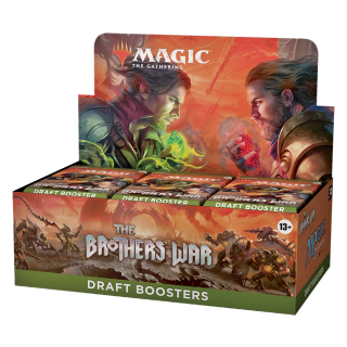 Magic the Gathering: "The Brothers' War"  Draft booster pack display 36ct. - ENGLISH **NET PRICE** ** Special Offer **