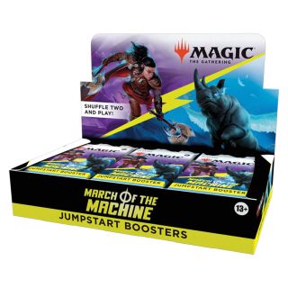 Magic the Gathering: "March of the Machine" Jumpstart Booster Display 18ct. - ENGLISH **NET PRICE** ** Special Offer **