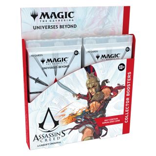 Magic the Gathering: "Assassin's Creed" Collector Booster Display 12ct. - ENGLISH **NET PRICE**