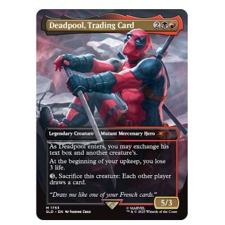 Magic the Gathering: Secret Lair x Marvel 6 Nonfoil - ENGLISH