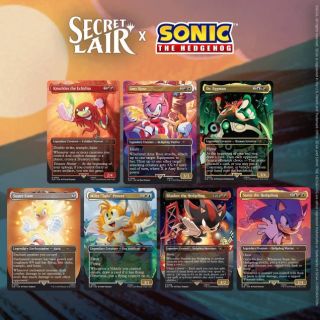 Magic the Gathering: Secret Lair x Sonic: Friends & Foes (Regular/Non-Foil) - ENGLISH