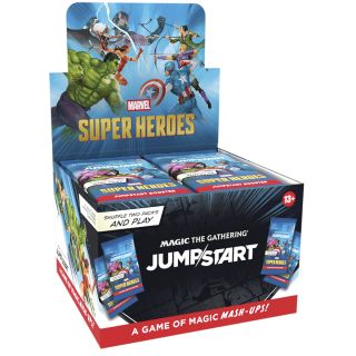 Magic the Gathering: "Marvel Super Heroes" Jumpstart Booster Master Case 144ct. - ENGLISH