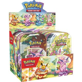 Pokémon TCG: Scarlet & Violet 8.5 - "Prismatic Evolutions" Mini Tin Display 8ct. - SPANISH