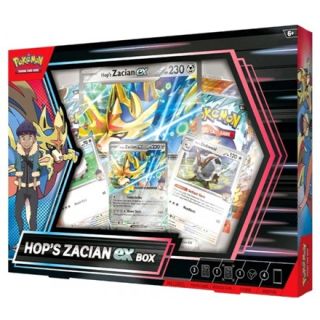 Pokémon TCG: Hop’s Zacian ex Box  Master Case 6ct. - SPANISH