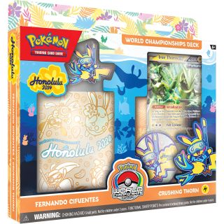 Pokémon TCG: 2024 Pokémon TCG WCS Deck Display 8ct - ENGLISH