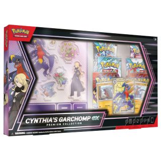 Pokémon TCG: Cynthia’s Garchomp ex Premium Collection Master Case 6ct. - SPANISH