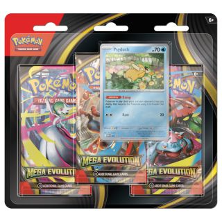Pokémon TCG: Mega Evolution 3-Booster Blister Master Case 24ct. - SPANISH