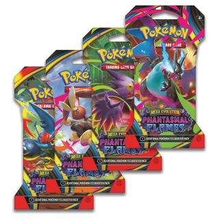 Pokémon TCG: Mega Evolution 2 - "Phantasmal Flames" Sleeved Booster Pack - ENGLISH