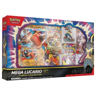 Pokémon TCG: Mega Lucario ex Figure Collection Master Case 6ct. - ENGLISH