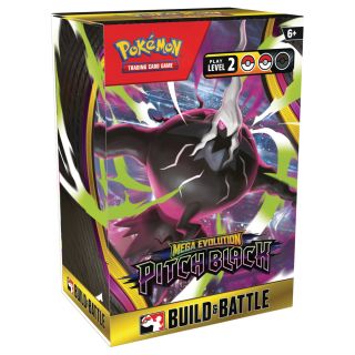 Pokémon TCG: Mega Evolution 5 - "Pitch Black" Build & Battle Box Display 10ct - ENGLISH