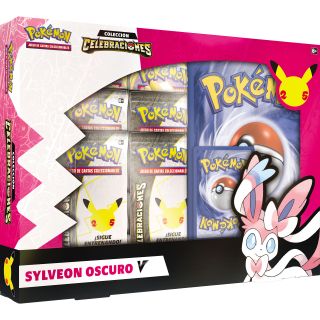 Pokémon TCG: Celebrations Collections Lance's Charizard V & Dark Sylveon V - MASTER CASE 6ct.
