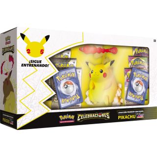 Pokémon TCG: Celebrations Premium Figure Collection - Pikachu VMAX MASTER CASE 6ct.