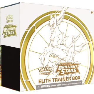 Pokémon TCG: Sword & Shield 9 - BRILLIANT STARS Elite Trainer Box Master Case 10ct.