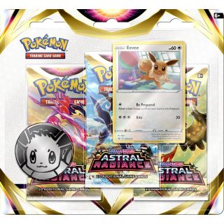 Pokémon TCG: Sword & Shield 10 - "ASTRAL RADIANCE" 3-booster blister MASTER CASE 24ct. - SPANISH