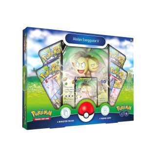 Pokémon TCG: Pokémon GO Collection Alolan Exeggutor V 6ct. MASTER CASE - SPANISH ** Special Offer **